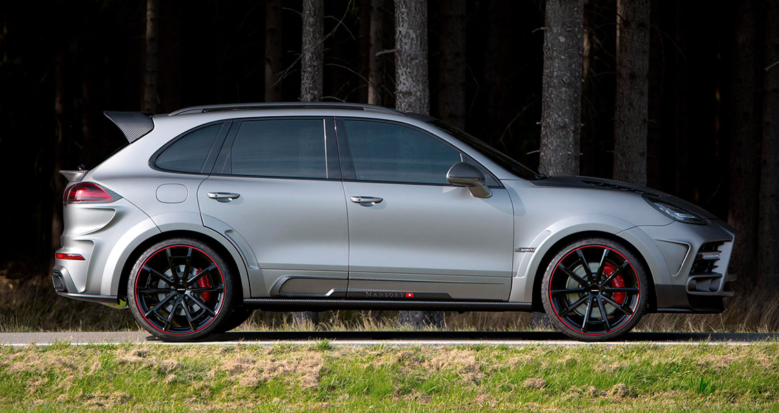 Тюнинг Mansory для Porsche Cayenne 958 2018 2017 2016 2015. Обвес, диски, выхлопная система, интерьер