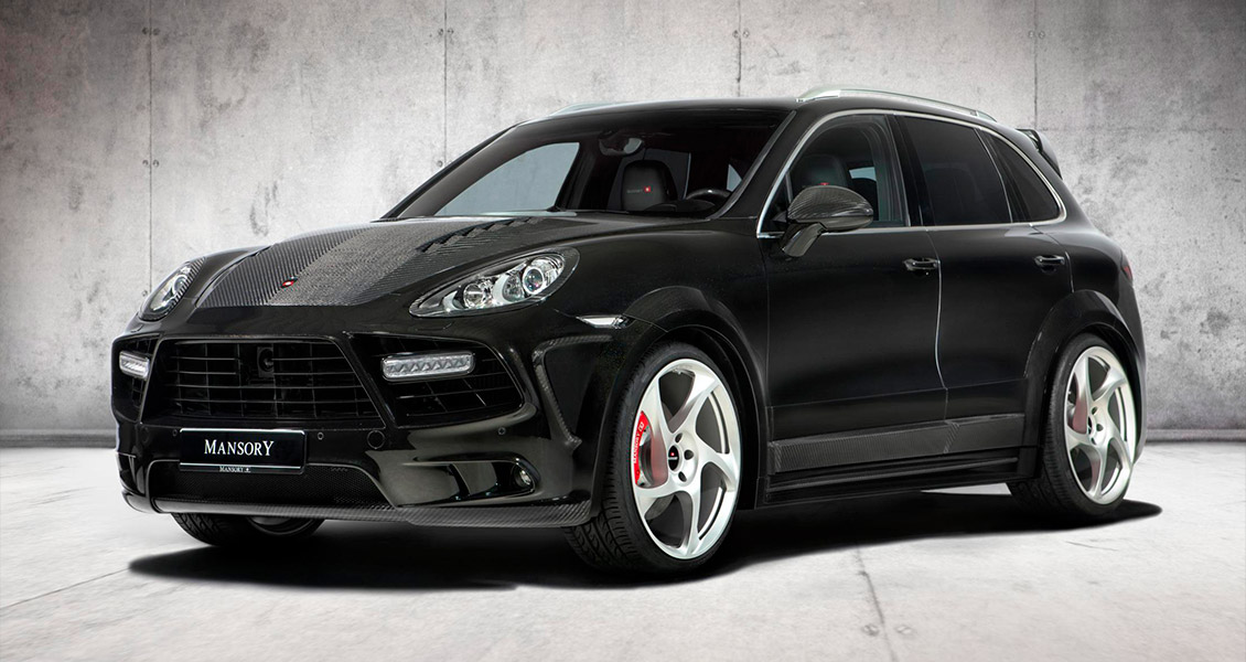 Тюнинг Mansory для Porsche Cayenne 958 2014 2013 2012 2011. Обвес, диски, выхлопная система, интерьер