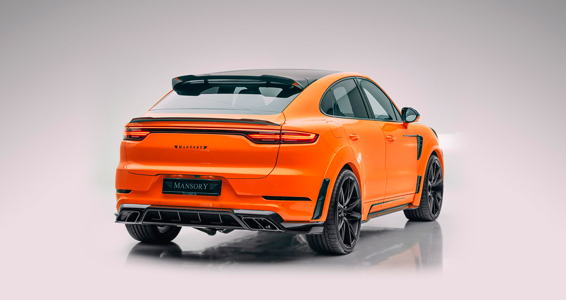 Тюнинг Mansory для Porsche Cayenne Coupe E3 2020 2021. Обвес, диски, выхлопная система, интерьер