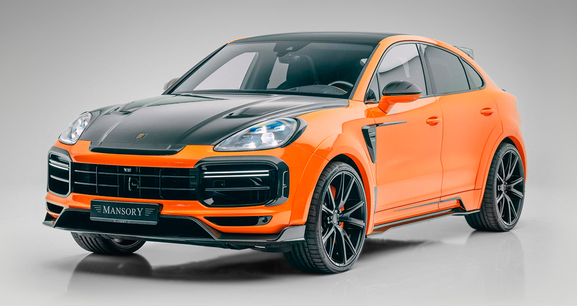 Тюнинг Mansory для Porsche Cayenne Coupe E3 2020 2021. Обвес, диски, выхлопная система, интерьер