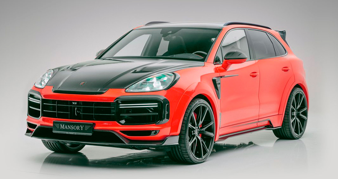 Тюнинг Mansory для Porsche Cayenne E3 2019 2020 2021. Обвес, диски, выхлопная система, интерьер