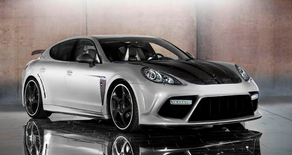 Тюнинг Mansory для Porsche Panamera 970 2013 2012 2011 2010. Обвес, диски, выхлопная система, интерьер