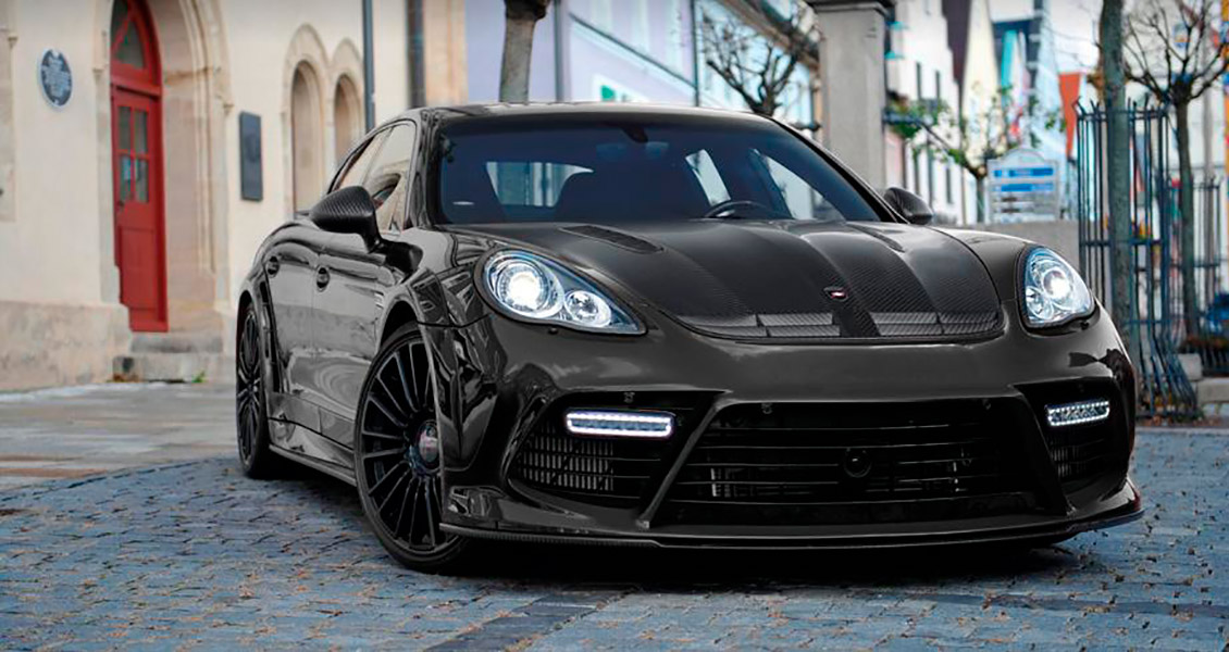 Тюнинг Mansory для Porsche Panamera 970 2013 2012 2011 2010. Обвес, диски, выхлопная система, интерьер