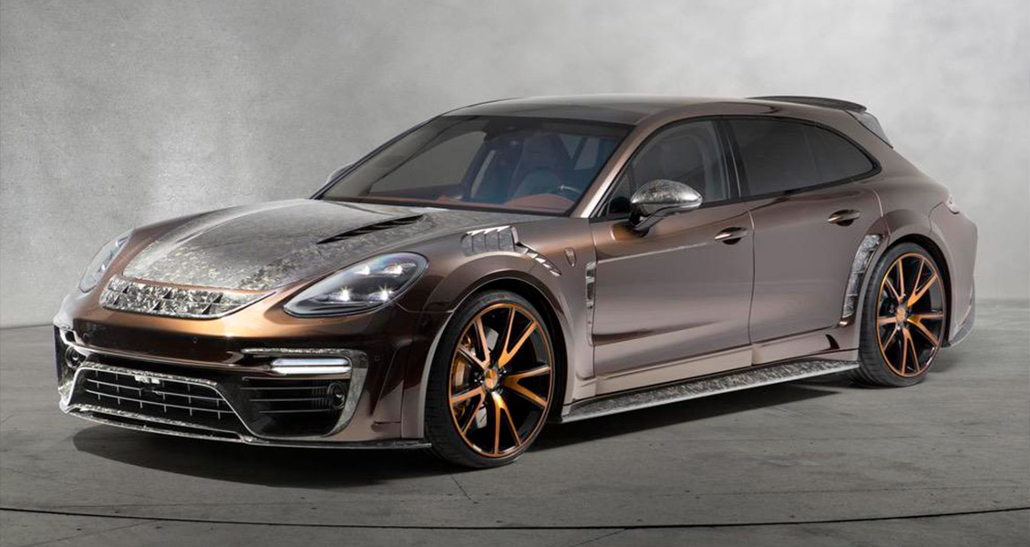 Тюнинг Mansory для Porsche Panamera 971 Sport Turismo. Обвес, диски, выхлопная система, интерьер