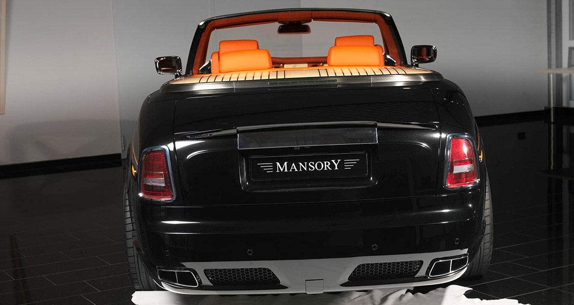 Тюнинг Mansory Bel Air для Rolls-Royce Drophead Coupe. Обвес, диски, выхлопная система, интерьер