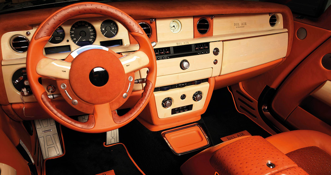 Тюнинг Mansory Bel Air для Rolls-Royce Drophead Coupe. Обвес, диски, выхлопная система, интерьер