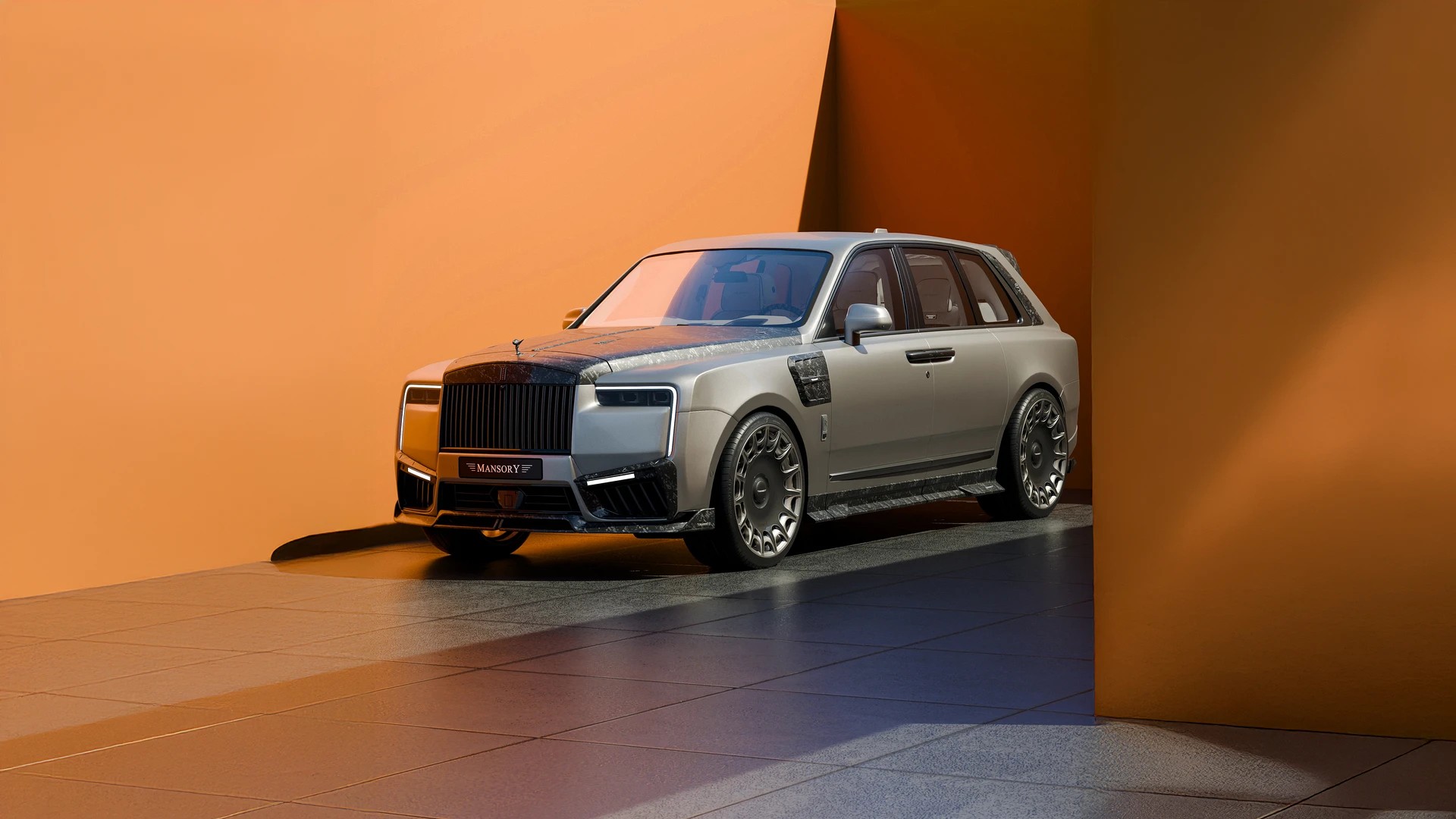 Тюнинг Mansory для Rolls-Royce Cullinan 2025. Обвес, диски, выхлопная система, интерьер