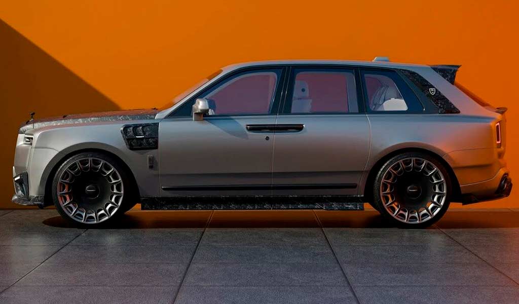 Тюнинг Mansory для Rolls-Royce Cullinan 2025. Обвес, диски, выхлопная система, интерьер