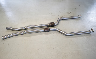 Mansory EU Exhaust middle pipes RCS 221 139