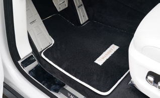 Mansory Velour floor mats RCS 367 758
