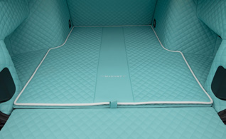 Mansory Leather trunk mat RCS 368 760