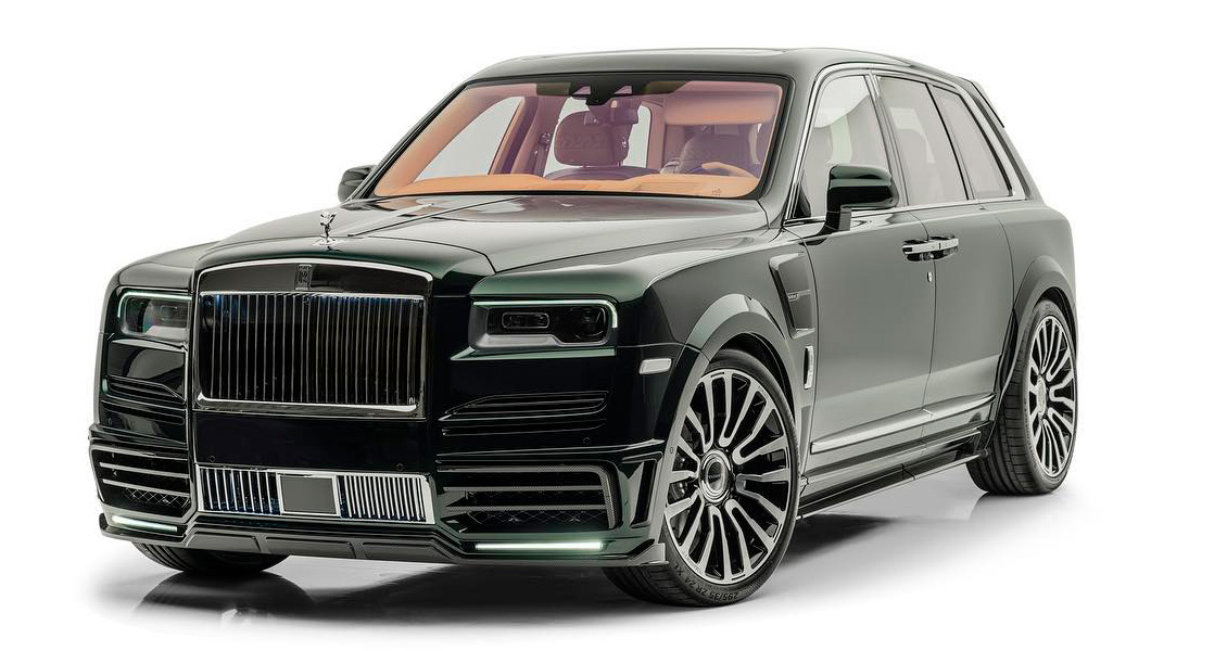 Тюнинг Mansory для Rolls-Royce Cullinan. Обвес, диски, выхлопная система, интерьер