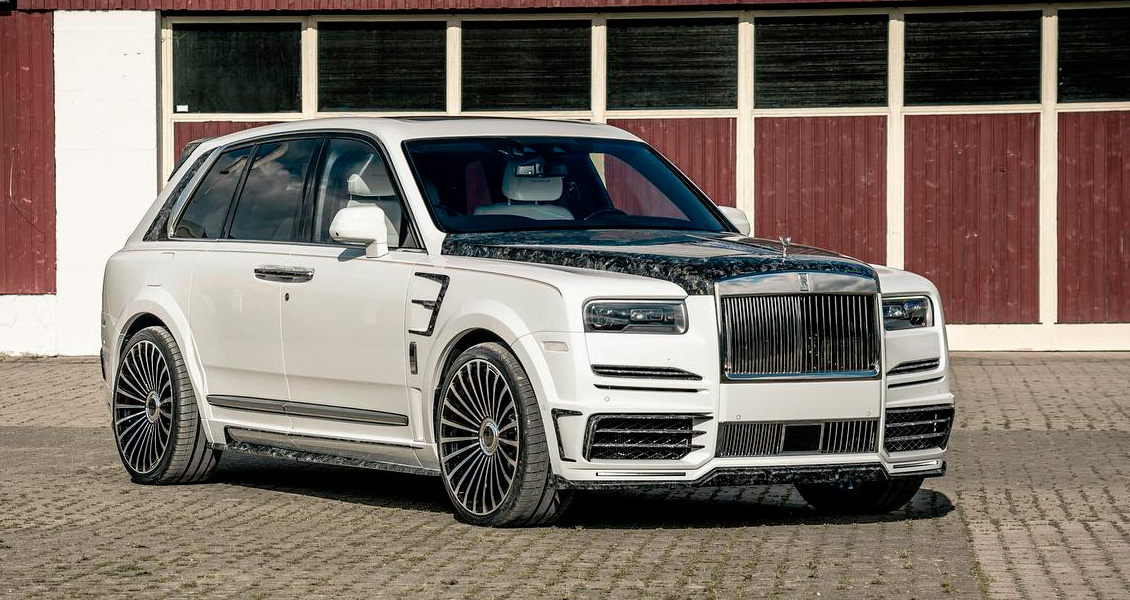 Тюнинг Mansory для Rolls-Royce Cullinan. Обвес, диски, выхлопная система, интерьер