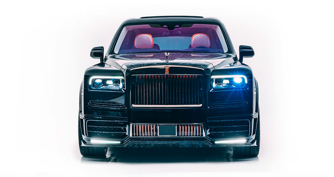 Тюнинг Mansory для Rolls-Royce Cullinan. Обвес, диски, выхлопная система, интерьер