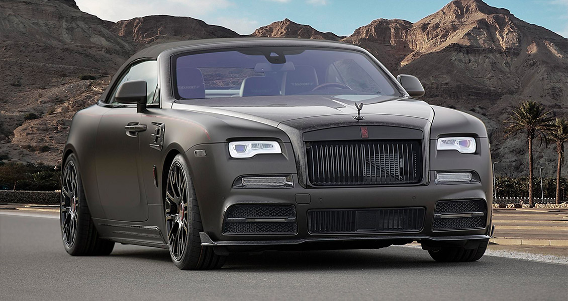 Тюнинг Mansory для Rolls-Royce Dawn. Обвес, диски, выхлопная система, интерьер