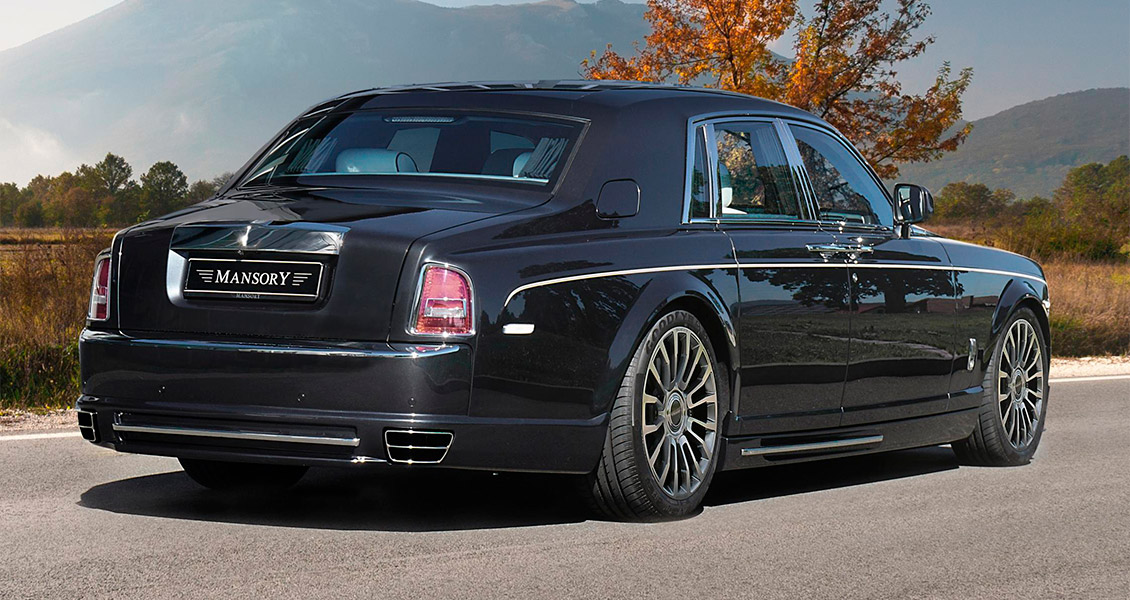 Тюнинг Mansory для Rolls-Royce Phantom VI / VII 2016 2015 2014 2013. Обвес, диски, выхлопная система, интерьер