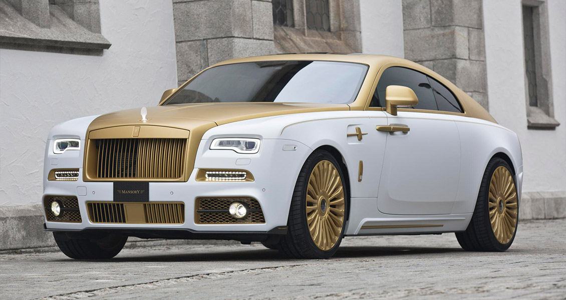 Тюнинг Mansory для Rolls-Royce Wraith 2019 2018 2017 2016. Обвес, диски, выхлопная система, интерьер