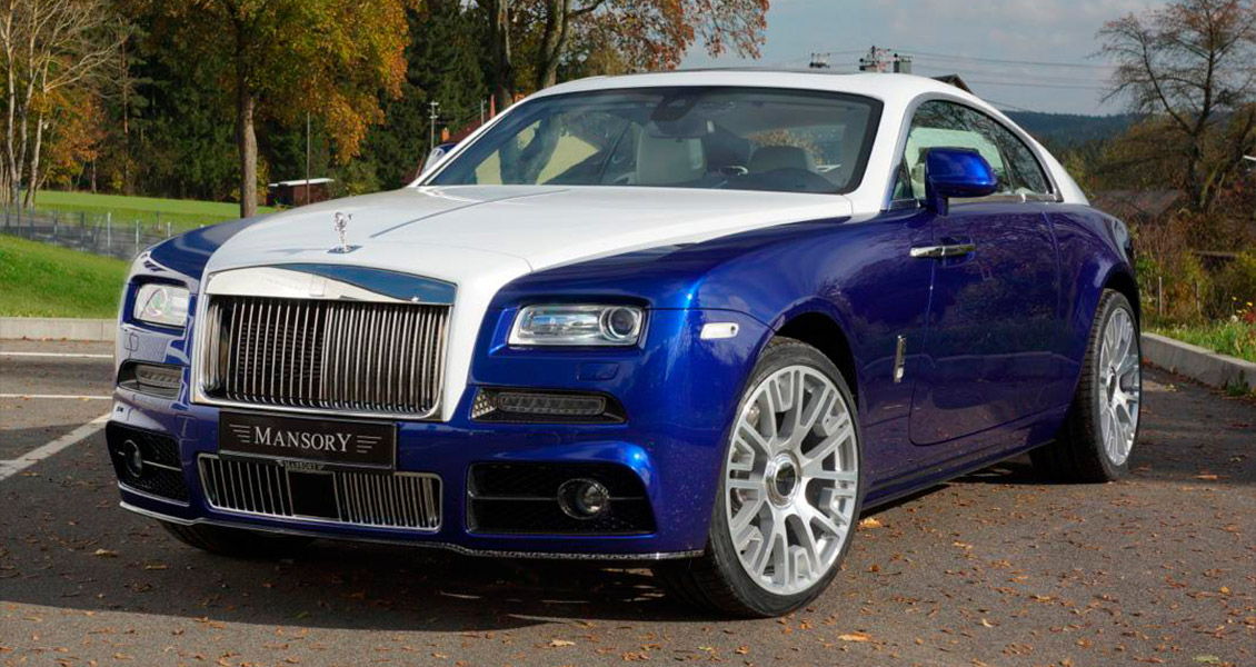 Тюнинг Mansory для Rolls-Royce Wraith 2015 2014 2013. Обвес, диски, выхлопная система, интерьер