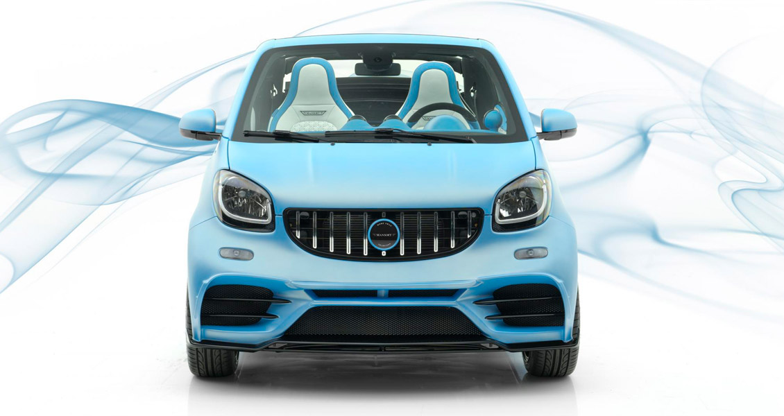 Тюнинг Mansory для Smart Fortwo Cabrio. Обвес, диски, выхлопная система, интерьер