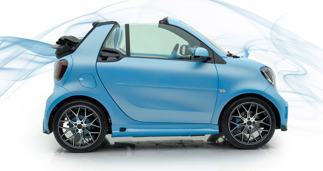 Тюнинг Mansory для Smart Fortwo Cabrio. Обвес, диски, выхлопная система, интерьер