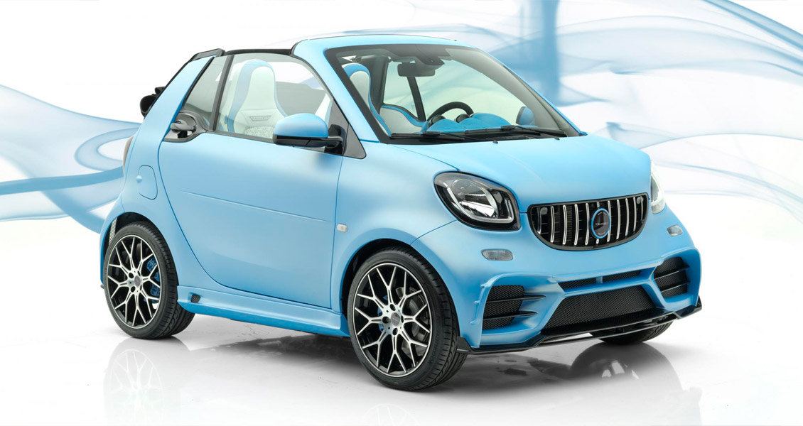 Тюнинг Mansory для Smart Fortwo Cabrio. Обвес, диски, выхлопная система, интерьер