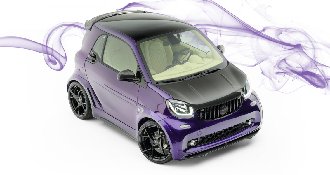 Тюнинг Mansory для Smart Fortwo. Обвес, диски, выхлопная система, интерьер