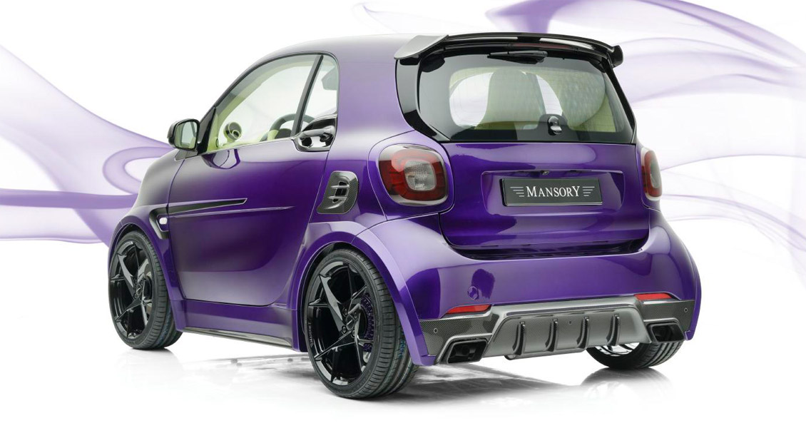 Тюнинг Mansory для Smart Fortwo. Обвес, диски, выхлопная система, интерьер