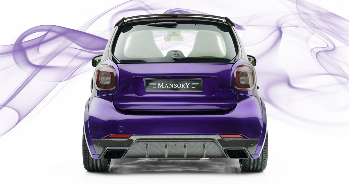 Тюнинг Mansory для Smart Fortwo. Обвес, диски, выхлопная система, интерьер