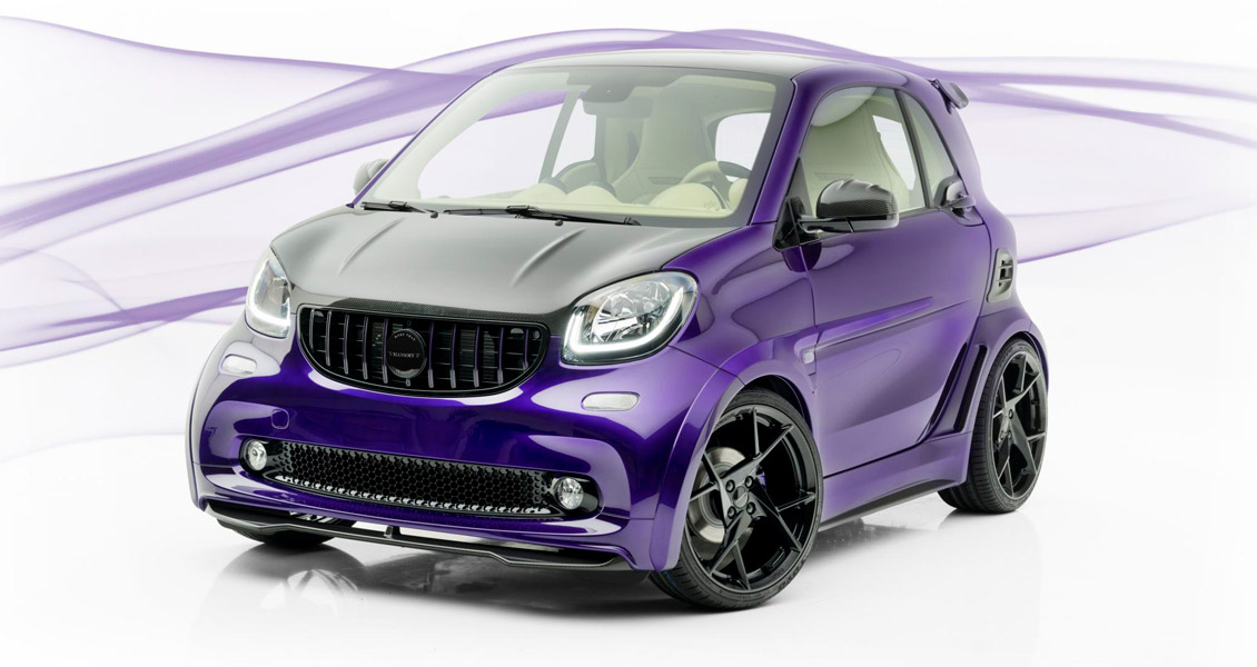 Тюнинг Mansory для Smart Fortwo. Обвес, диски, выхлопная система, интерьер